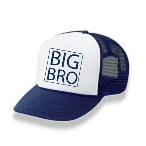 Big Bro Blue Trucker Hat, Sweet Wink, Big Bro, Big Bro Blue Trucker Hat, Boy Hat, Boys Hat, cf-type-hat, cf-vendor-sweet-wink, JAN23, Sibling, Sweet Wink, Sweet Wink Big Bro, Sweet Wink Truck