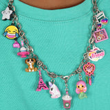 Charm It! Chain Necklace, Charm It!, cf-type-necklaces, cf-vendor-charm-it, Charm It!, Charm It! Chain Necklace, Charm It! Necklace, Charm Necklace, High Intencity, Necklace, Necklaces, Silve