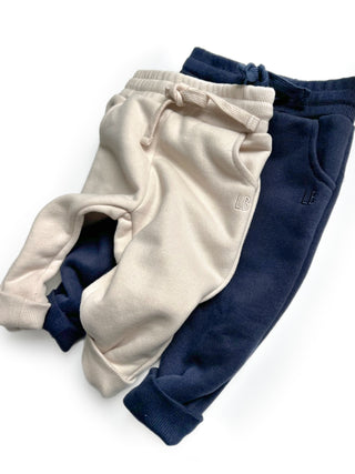 Little Bipsy Embroidered Jogger - Navy, Little Bipsy Collection, cf-size-12-18-months, cf-size-2t-3t, cf-size-6-12-months, cf-type-joggers, cf-vendor-little-bipsy-collection, LBSS23, Little B