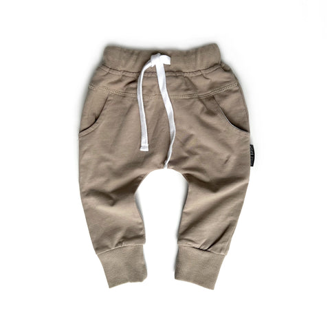 Little Bipsy Joggers - Sand, Little Bipsy Collection, JAN23, LBSS22, Little Bipsy, Little Bipsy Collection, Little Bipsy Joggers, Little Bipsy Sand, Sand, Joggers - Basically Bows & Bowties