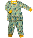 Kozi & Co Garden Gnome L/S Pajama Set with Pants, Kozi & co, CM22, Els PW 5060, Kozi, Kozi & Co, Kozi & Co Garden Gnome, Kozi & Co Garden Gnome L/S Pajama Set with Pants, Kozi & Co Long Sleev