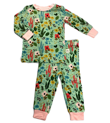 Kozi & Co Le Jardin L/S Pajama Set with Pants, Kozi & co, CM22, Els PW 5060, Kozi, Kozi & Co, Kozi & Co LE Jardin, Kozi & Co Le Jardin L/S Pajama Set with Pants, Kozi & Co Le Jardin L/S Pajam