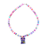 Candy Rainbow Beaded Necklace, S & G Custom Creations, cf-type-necklace, cf-vendor-s-&-g-custom-creations, Jewelry, Necklace, S & G Custom Creations, Necklace - Basically Bows & Bowties