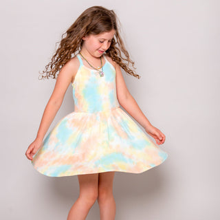 Fairwell Riviera Dress in Caribbean, Fairwell, cf-size-2y, cf-type-dress, cf-vendor-fairwell, CM22, Dress, Dresses, Fairwell, Fairwell Caribbean, Fairwell Dress, Fairwell Kids Clothing, Fairw