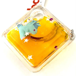 bcmini Floating Unicorn Charm Keyring, BCMINI, bcmini, Bear, cf-type-keychain, cf-vendor-bcmini, Keychain, Stocking Stuffer, Stocking Stuffers, Unicorn, Unicorn Keychain, Unicorns, Keychain -
