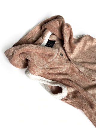 Little Bipsy Terry Cloth Hooded Dress - Cinnamon, Little Bipsy Collection, cf-size-12-18-months, cf-size-18-24-months, cf-size-2t-3t, cf-type-dress, cf-vendor-little-bipsy-collection, Cinnamo