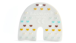 LouLou Lollipop Neutral Rainbow Silicone Teether, LouLou Lollipop, Cyber Monday, Lou Lou Lollipop, Lou Lou Lollipop Teether, LouLou lollipop, LouLou Lollipop Neutral Rainbow, LouLou Lollipop 