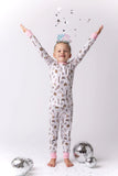 In My Jammers Pink It's Your Birthday L/S 2pc PJ Set, In My Jammers, Bamboo, Bamboo Pajamas, Birthday, Birthday Girl, In My Jammers, In My Jammers It's Your Birthday, In My Jammers L/S 2pc PJ