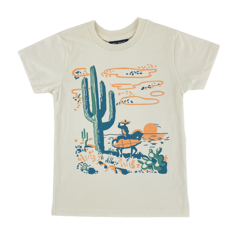 Tiny Whales In Search of Surf Natural S/S Tee, Tiny Whales, Boys Clothing, cf-size-10y, cf-type-shirt, cf-vendor-tiny-whales, CM22, In Search of Surf Natural S/S Tee, Made in the USA, Tiny Wh