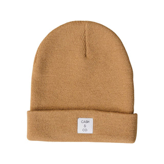 Cash & Co Mocha Beanie, Cash & Co, Beanie, Cash & Co Beanie, Cash & Co Hat, Cash & co., Cash and Co Beanie, Cash and Company, Hat, Hats, Kid Hat, Kids Hat, Mocha Beanie, Pom Beanie, Hat - Bas