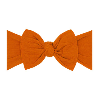 Baby Bling Classic Knot Headband - Pumpkin, Baby Bling, Baby Bling, Baby Bling Bows, Baby Bling Classic Knot, Baby Bling Classic Knot Headband, Baby Bling Classic Knot Headband - Pumpkin, Bab