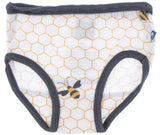 KicKee Pants Stone Geese & Natural Honeycomb Underwear Set, KicKee Pants, CM22, Els PW 8598, Girls Underwear, KicKee, KicKee Pants, KicKee Pants Anniversary, KicKee Pants Anniversary Fall, Ki