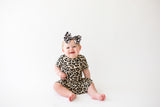Posh Peanut Lana Leopard Tan S/S Twirl Skirt Bodysuit, Posh Peanut, Baby, cf-size-0-3-months, cf-size-18-24-months, cf-type-twirl-skirt-bodysuit, cf-vendor-posh-peanut, Infant, Posh Custom Sa