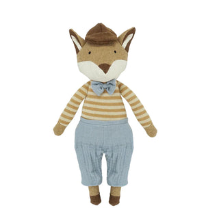 Mon Ami Felix the Fox Linen Doll, Mon Ami, cf-type-stuffed-animals, cf-vendor-mon-ami, Doll, Felix the Fox, Fox, Fox Plush Doll, Mon Ami, Mon Ami Designs, Plush Doll, Plush Fox, Stuffed Anima