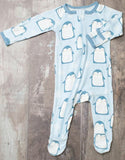Bestaroo Blue Penguins Footie with Zipper, Bestaroo, Bestaroo, Bestaroo Footie, Bestaroo Penguins, Bestaroo Zipper Footie, Black Friday, CM22, Cyber Monday, Els PW 8258, End of Year, End of Y