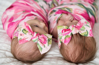 Baby Bling Pink Rose Swaddle & Headband Set, Baby Bling, Baby, Baby Bling, Baby Bling Bows, Baby Bling Swaddle, Baby Bling Swaddle & Headband Set, Baby Bling Swaddle and Headband Set, Baby Sh