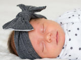 Baby Bling Stonewash Charcoal Patterned Knot Headband, Baby Bling, Baby Baby Bling Headbands, Baby Bling, Baby Bling Bows, Baby Bling Knot, Baby Bling Knot Headband, Knot Headband, Stonewash,