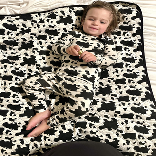 KicKee Pants Cow Print L/S Pajama Set, KicKee Pants, CM22, KicKee, KicKee Pants, KicKee Pants County Fair, KicKee Pants Cow Print, KicKee Pants Cow Print L/S Pajama Set, KicKee Pants L/S Paja