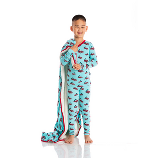 KicKee Pants Iceberg Trucks and Trees L/S Pajama Set, KicKee Pants, 2pc Pajama Set, All Things Holiday, Bamboo Pajama, Bamboo Pajama Set, Bamboo Pajamas, Christmas, Christmas Pajama, Christma