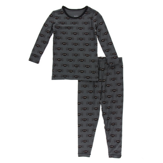 KicKee Pants Stone Spiders L/S Pajama Set, KicKee Pants, CM22, Halloween, Halloween Pajamas, KicKee, KicKee Pants, KicKee Pants Everyday Celebrations, KicKee Pants Halloween, KicKee Pants L/S