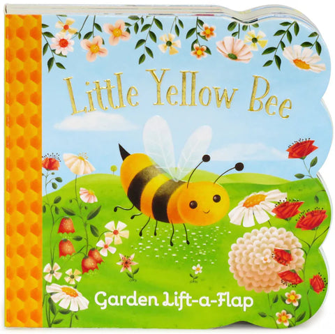 Little Yellow Bee Lift A Flap Board Book, Cottage Door Press, Bee, Board Book, Book, Books, Books for Children, Bumble Bee, Children's Book, Cottage Door Press, EB Baby, EB Boy, EB Boys, EB G