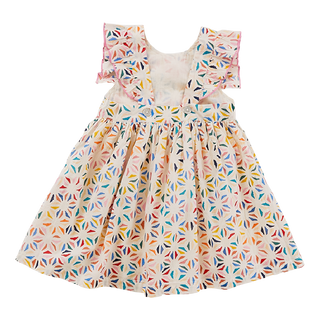 Pink Chicken Liv Dress - Tile Mosaic, Pink Chicken, Liv Dress, Pink Chicken, Pink Chicken Liv, Pink Chicken Liv Dress, Pink chicken Multi Tile Mosaic, Pink Chicken Resort 2021, Pink Chicken T