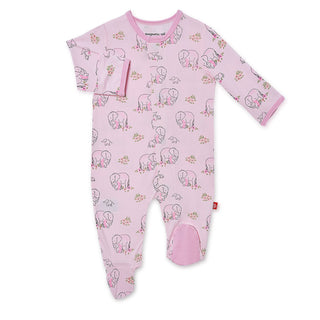 Magnetic Me Pink Love You a Ton Modal Magnetic Footie, Magnificent Baby, Baby Shower, Baby Shower Gift, CM22, Gift for Baby Shower, JAN23, Magentic Me, Magnetic, Magnetic Footie, Magnetic Me,