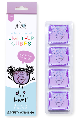 Lumi - Purple Light Up Cubes, Glo Pals, EB Boys, EB Girls, Glo Pal, Glo Pal Purple, Glo Pal Red, Glo Pals, Glo Pals Character, Glo Pals Light Up Cube, Glo Pals Light Up Cubes, Glo Pals Light 