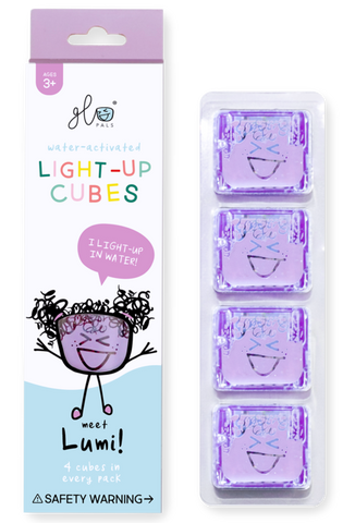 Lumi - Purple Light Up Cubes, Glo Pals, EB Boys, EB Girls, Glo Pal, Glo Pal Purple, Glo Pal Red, Glo Pals, Glo Pals Character, Glo Pals Light Up Cube, Glo Pals Light Up Cubes, Glo Pals Light 