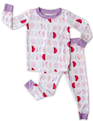 Little Sleepies Luna Mauve Bamboo 2pc Pajama Set, Little Sleepies, Bamboo Pajama, Bamboo Pajama Set, Bamboo Pajamas, CM22, Little Sleepies, Little Sleepies Bamboo, Little Sleepies Luna Mauve,