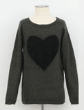 Mini Molly Heart Knit Sweater, Molly Bracken, Big Girls Clothing, Girls Clothing, Heart, Heart Sweater, Mini Molly, Mini Molly Heart Sweater, Mini Molly Tween, Molly Bracken, Tween Clothing, 