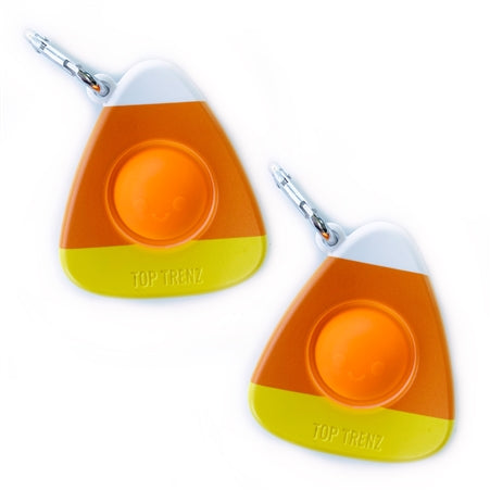 OMG Mega Pop Halloween Candy Corn Keychain, Top Trenz, Candy Corn, Fidget toy, Figet toy, Halloween, Halloween Keychain, Halloween Pop It, In N Out Pop It, Pop It Fidget Toy, Pop It Toy, Top 