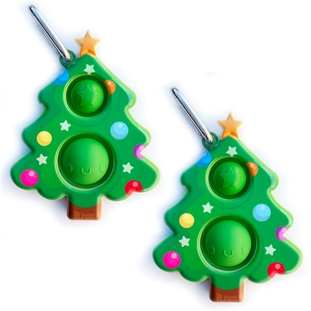 OMG Mega Pop Christmas Tree Keychain, Top Trenz, All Things Holiday, cf-type-toy, cf-vendor-top-trenz, Christmas, Christmas Tree Pop It, CM22, Fidget toy, Figet toy, Holiday, In N Out Pop It,