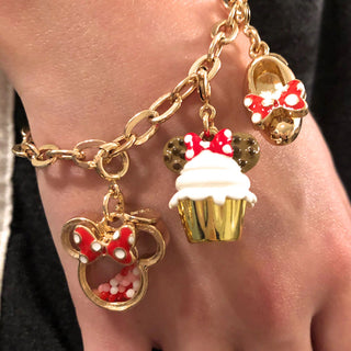 Charm It! Gold Minnie Shaker Charm, Charm It!, cf-type-charms-&-pendants, cf-vendor-charm-it, Charm Bracelet, Charm It Charms, Charm It!, Charm It! Gold Minnie Shaker Charm, Charms, Disney, D