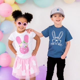 Boho Bunny S/S White Tee, Sweet Wink, Boho Bunny S/S White Tee, cf-size-5-6y, cf-size-7-8y, cf-type-tee, cf-vendor-sweet-wink, CM22, Easter, Easter Tee, EB Girls, JAN23, Sweet Wink, Sweet Win
