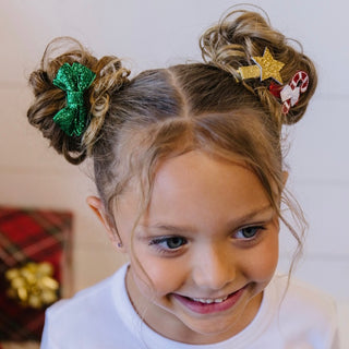 Sweet Wink Christmas Hair Clip Set, Sweet Wink, All Things Holiday, Candy Cane, cf-type-clip, cf-vendor-sweet-wink, Christmas, Christmas Bow, Christmas Hair Bow, Christmas Hair Clip, Christma