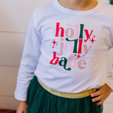 Sweet Wink Holly Jolly Babe L/S Tee, Sweet Wink, All Things Holiday, Christmas, Christmas Tee, Holiday, Holly Jolly Babe, JAN23, Sweet Wink, Sweet Wink Christmas, Sweet Wink Holiday, Sweet Wi