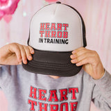 Sweet Wink Heart Throb in Training Trucker Hat - Charcoal / White, Sweet Wink, Boy Hat, Boys Hat, cf-type-hat, cf-vendor-sweet-wink, Heart Throb In Training, JAN23, Sweet Wink, Sweet Wink Tru