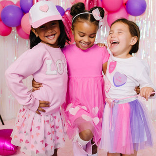Sweet Wink Be Mine L/S White Tee, Sweet Wink, Be Mine, cf-size-12-18-months, cf-size-2t, cf-type-tee, cf-vendor-sweet-wink, JAN23, Sweet Wink, Sweet Wink Valentines Day, Valentine's Day Tee, 