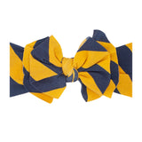 Baby Bling Navy / Gold Printed FAB-BOW-LOUS, Baby Bling, Baby Bling, Baby Bling Bows, Baby Bling FAB, Baby Bling FAB-BOW-LOUS, Baby Bling Fabbowlous, Baby Bling Navy / Gold, Baby Bling Navy /