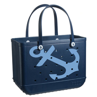 Large Bogg Bag - Navy Anchor, Bogg, Beach Bag, Bogg, Bogg Bag, Bogg Bag Navy Anchor, Bogg Bagg, Bogg Bags, Boggs, Large Bogg Bag, Large Bogg Bag - Navy Anchor, Large Navy Anchor, Original Bog