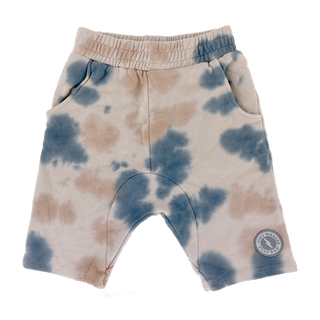 Tiny Whales No Problemo Multi Tie Dye Cozy Time Shorts, Tiny Whales, cf-size-7y, cf-type-shorts, cf-vendor-tiny-whales, CM22, Made in the USA, No Problemo Multi Tie Dye Cozy Time Shorts, Shor