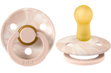 BIBS Pacifier 2 Pack - Blush / Ivory Tie Dye, BIBS, BIBS, BIBS Blush / Ivory Tie Dye, BIBS BPA-Free Natural Rubber Baby Pacifier, Bibs Classic Pacifier, BIBS Pacifier, BIBS Pacifiers, Bibs St