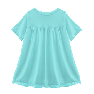 KicKee Pants Solid Classic S/S Swing Dress, KicKee Pants, CM22, Cupcake Stripe, Dress, KicKee, KicKee Dress, KicKee Pants, KicKee Pants Classic S/S Swing Dress, KicKee Pants Culinary Arts, Ki