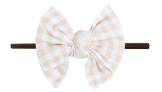 Baby Bling Petal Gingham / Brown Printed DEB Skinny Headband, Baby Bling, Baby Baby Bling Headbands, Baby Bling, Baby Bling Deb, Baby Bling DEB Bow, Baby Bling Headband, Baby Bling Headbands,