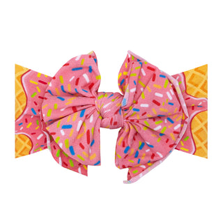 Baby Bling Birthday '22 Printed FAB Headband, Baby Bling, Baby Bling, Baby Bling Birthday, Baby Bling Birthday '22, Baby Bling Birthday '22 Printed FAB Headband, Baby Bling Birthday Bow, Baby