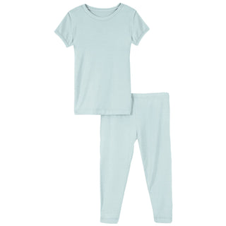 KicKee Pants Solid S/S Pajama Set, KicKee Pants, CM22, KicKee, KicKee Pants, KicKEe Pants Pajama Set, KicKee Pants Pajama set with Pants, KicKee Pants S/S Pajama Set w/Pants, KicKee Pants S/S