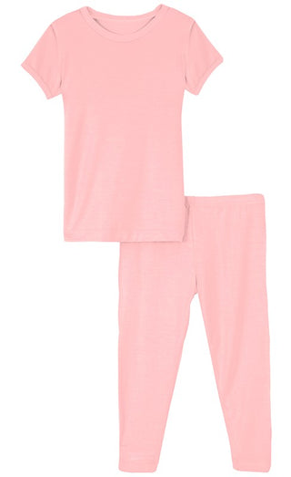 KicKee Pants Solid S/S Pajama Set, KicKee Pants, CM22, KicKee, KicKee Pants, KicKee Pants Culinary Arts, KicKEe Pants Pajama Set, KicKee Pants Pajama set with Pants, Pajama Set - Basically Bo