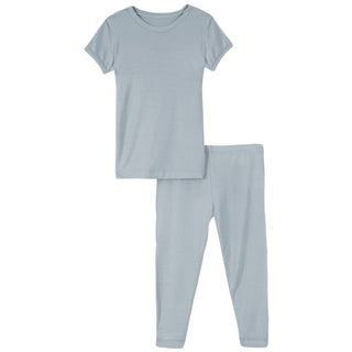 KicKee Pants Solid S/S Pajama Set, KicKee Pants, CM22, KicKee, KicKee Pants, KicKEe Pants Pajama Set, KicKee Pants Pajama set with Pants, KicKee Pants S/S Pajama Set w/Pants, KicKee Pants S/S