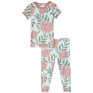 KicKee Pants Fresh Air Florist S/S Pajama Set, KicKee Pants, CM22, KicKee, KicKee Pants, KicKee Pants Fresh Air Florist, KicKee Pants Fresh Air Florist S/S Pajama Set, KicKEe Pants Pajama Set